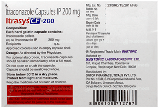 Itrasys Cf 200 Capsule 10